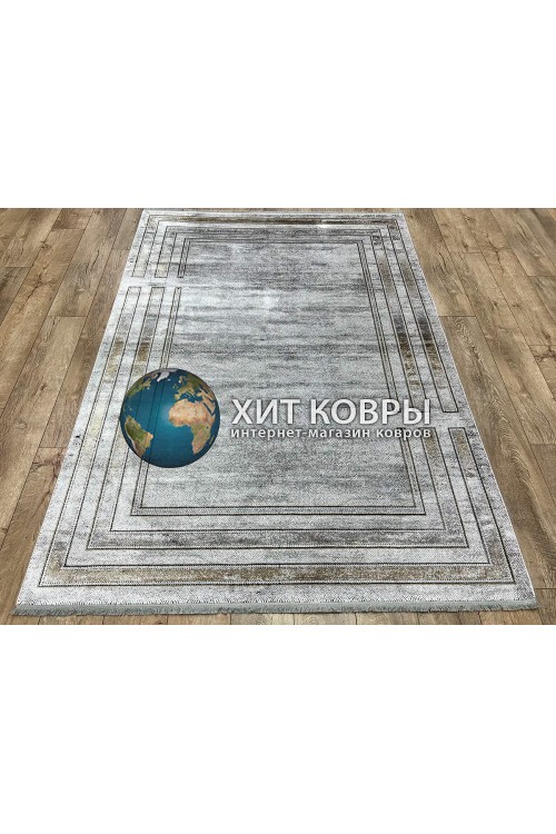 Турецкий ковер Diora London 7092 Серый-бежевый